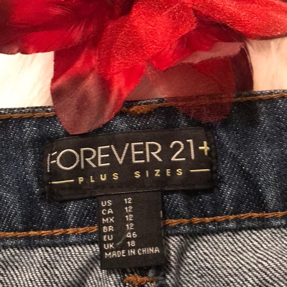 🎊HP🎊 Forever 21 Floral Denim Skirt - Picture 6 of 8